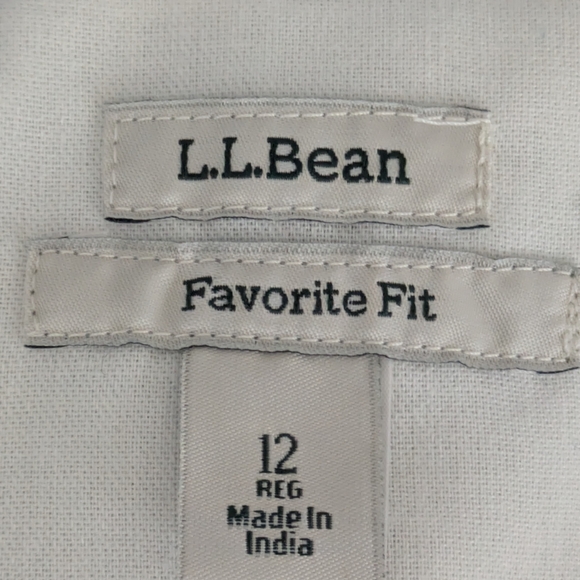 NWT.....L.L. Bean "Favorite Fit"  Patchwork Women's Shorts Size 12 - Picture 3 of 9